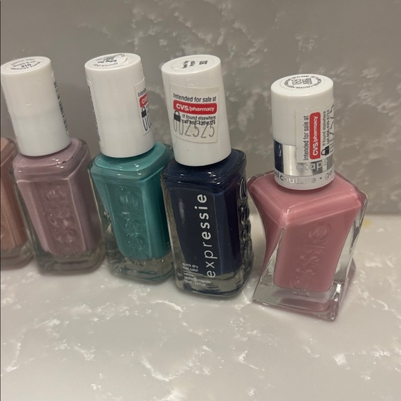 ESSIE nail polish bundle, assorted colors (pink, nude, blue) set of 8 - Picture 3 of 6